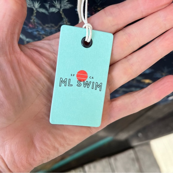 Marine Layer Men’s Cordonado Board Shorts NWT In Beachy Palm Print Sz 32 - Picture 5 of 15